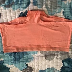 Victoria Secret cotton, lace waist boy short underwear.